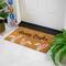 18" x 30" Natural Coir Happy Easter Bunny Ears Doormat